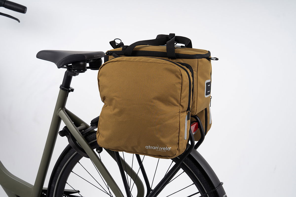 Atran Velo Gepäckträgertasche ZAP Top Bag braun