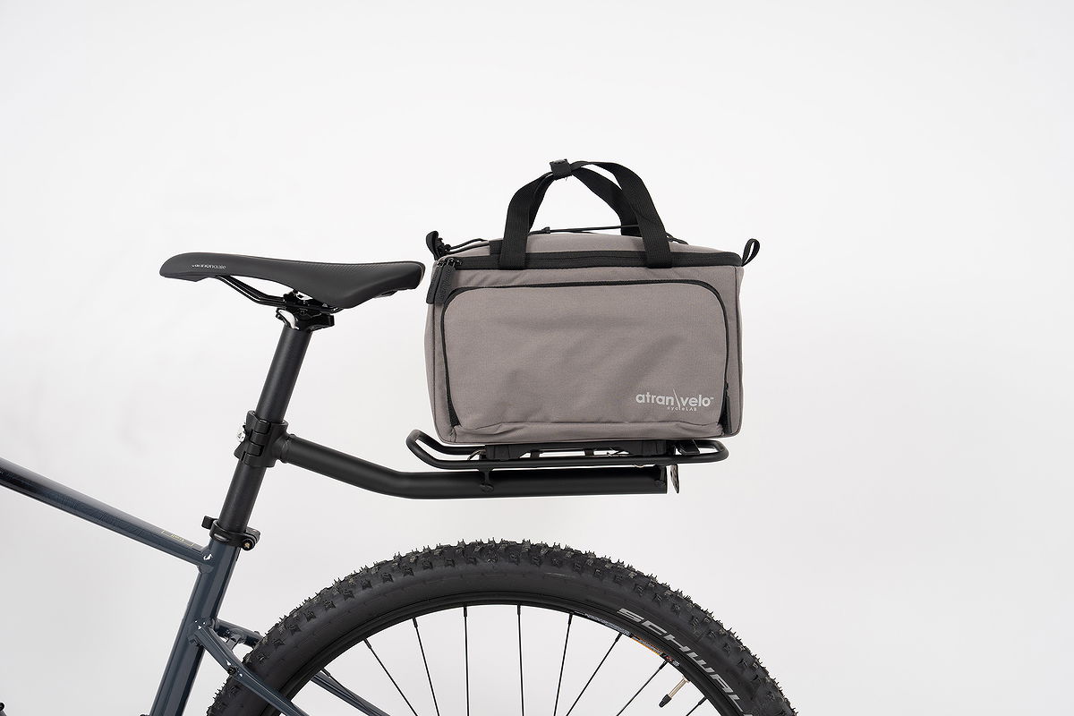 Atran Velo Gepäckträgertasche ZAP Top Bag grau