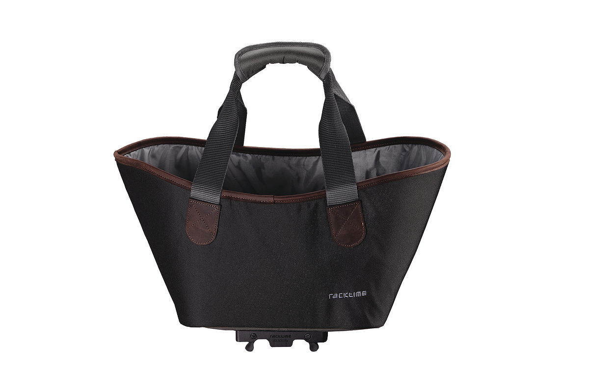 Racktime Gepäckträgertasche Agnetha carbon black