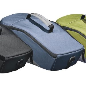 Racktime Gepäckträgertasche Talis trunk bag  berry blue/stone grey Snapit 1.0