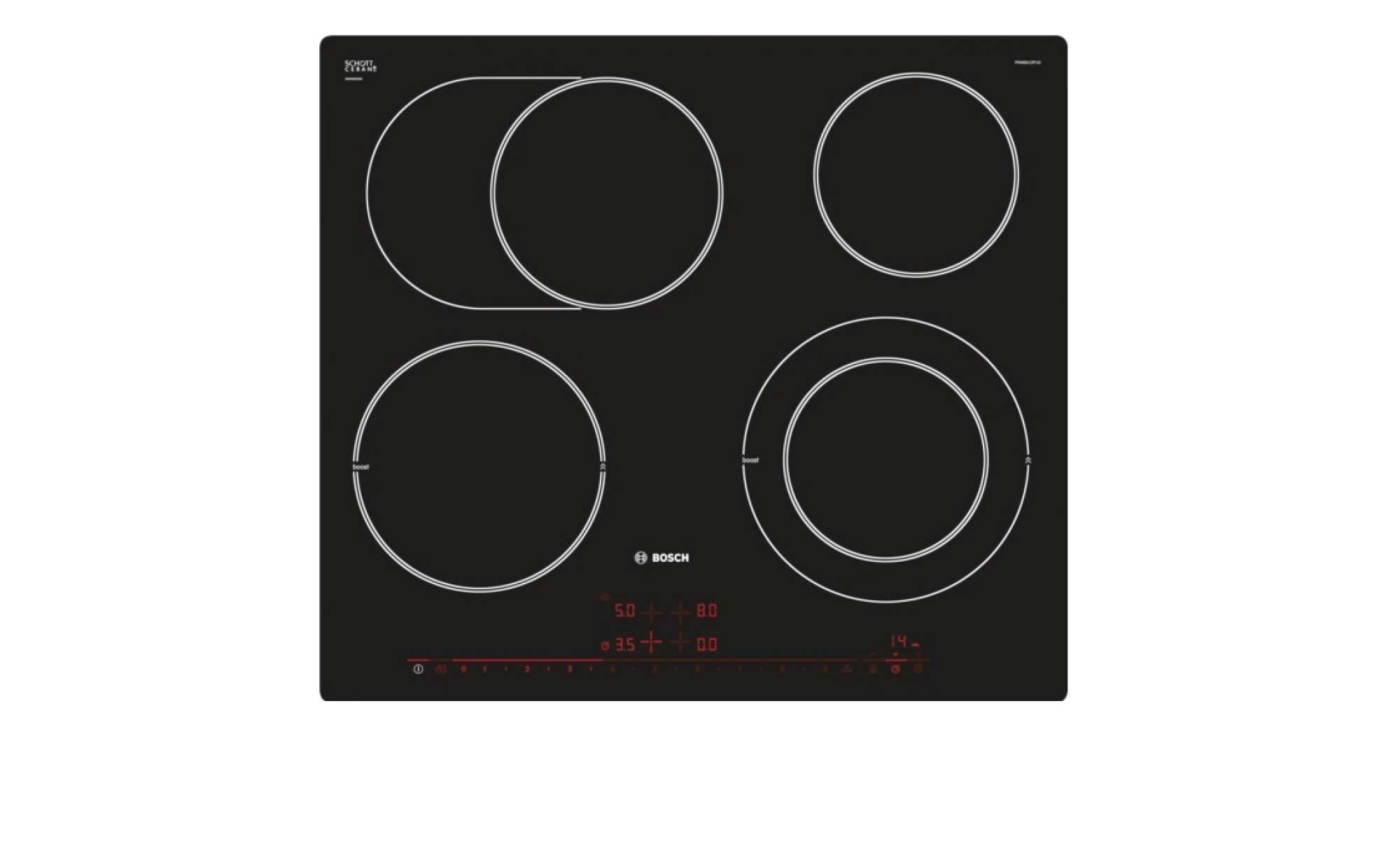 BOSCH Kochfeld PKN601DP1D