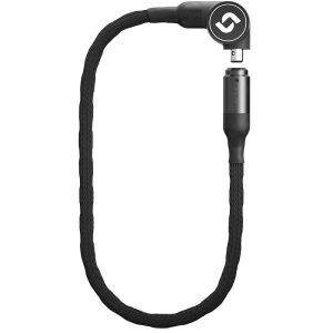Serea Kettenschloss Swift 6 mm schwarz 125 cm