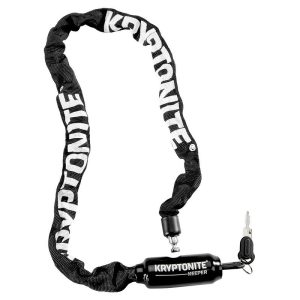 KRYPTONITE Kettenschloss Keeper 585 Integrated Chain 5 mm schwarz 85 cm