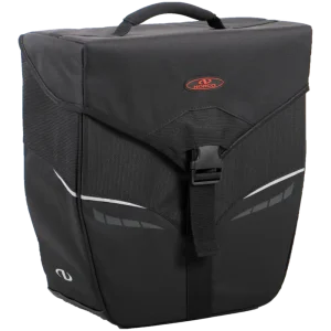 Norco Orlando City Tasche mit KLICKfix Kompakt Schiene mit variabler Hakenposition schwarz Seitentasche
