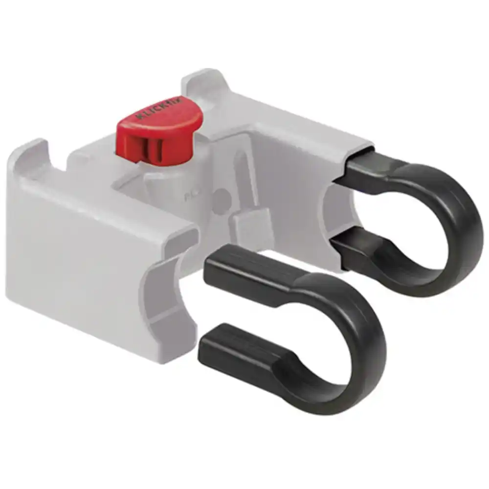 KLICKfix Lenker Adapter Schelle ⌀ 22-26mm / 10 Stück im Beutel schwarz
