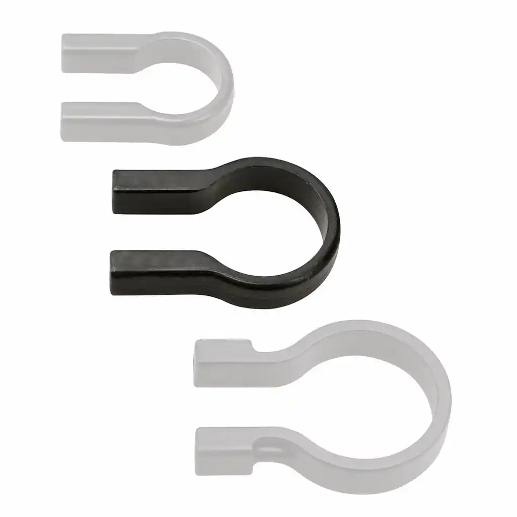 KLICKfix Lenker Adapter Schelle ⌀ 31,8mm / 10 Stück im Beutel schwarz