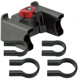 KLICKfix Lenker Adapter mit Schloss Universal  schwarz