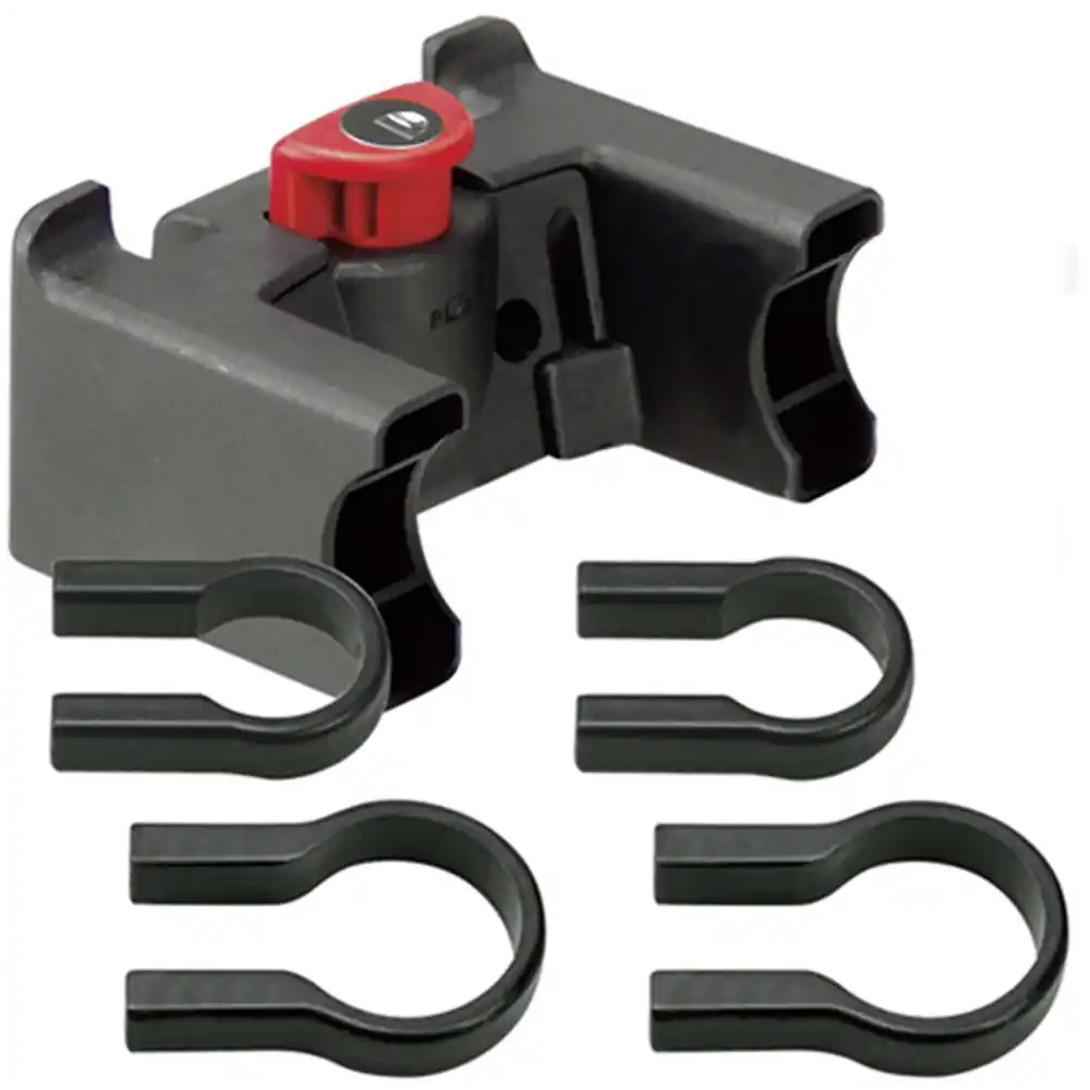 KLICKfix Lenker Adapter mit Schloss Universal schwarz