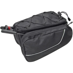 KLICKfix Contour Sport Satteltasche Inkl. Contour Adapter für Sattelstützen ⌀ 25-32mm schwarz