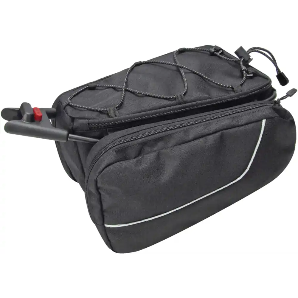 KLICKfix Contour Sport Satteltasche Inkl. Contour Adapter für Sattelstützen ⌀ 25-32mm schwarz