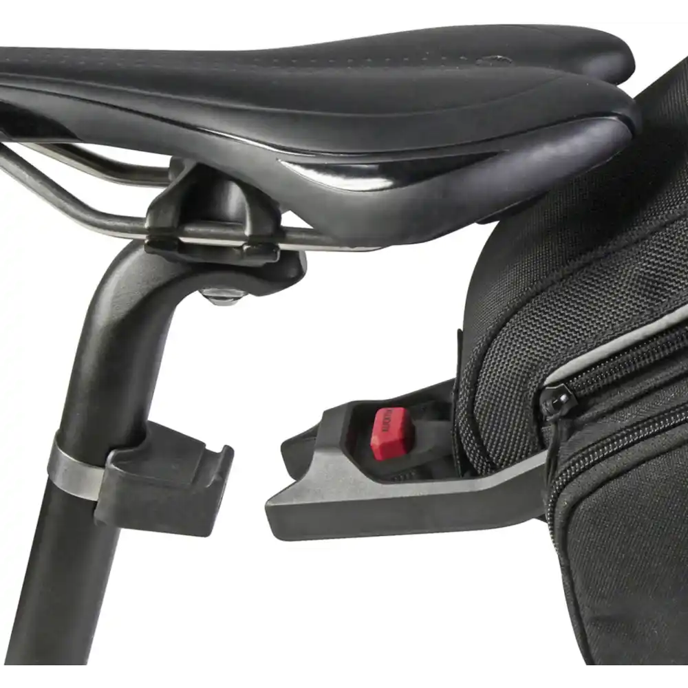 KLICKfix Satteltasche Contour Evo Inkl. Contour Sattel Adapter schwarz