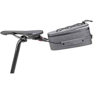 KLICKfix Contour Waterproof SA Inkl. Contour Sattel Adapter grau Satteltasche