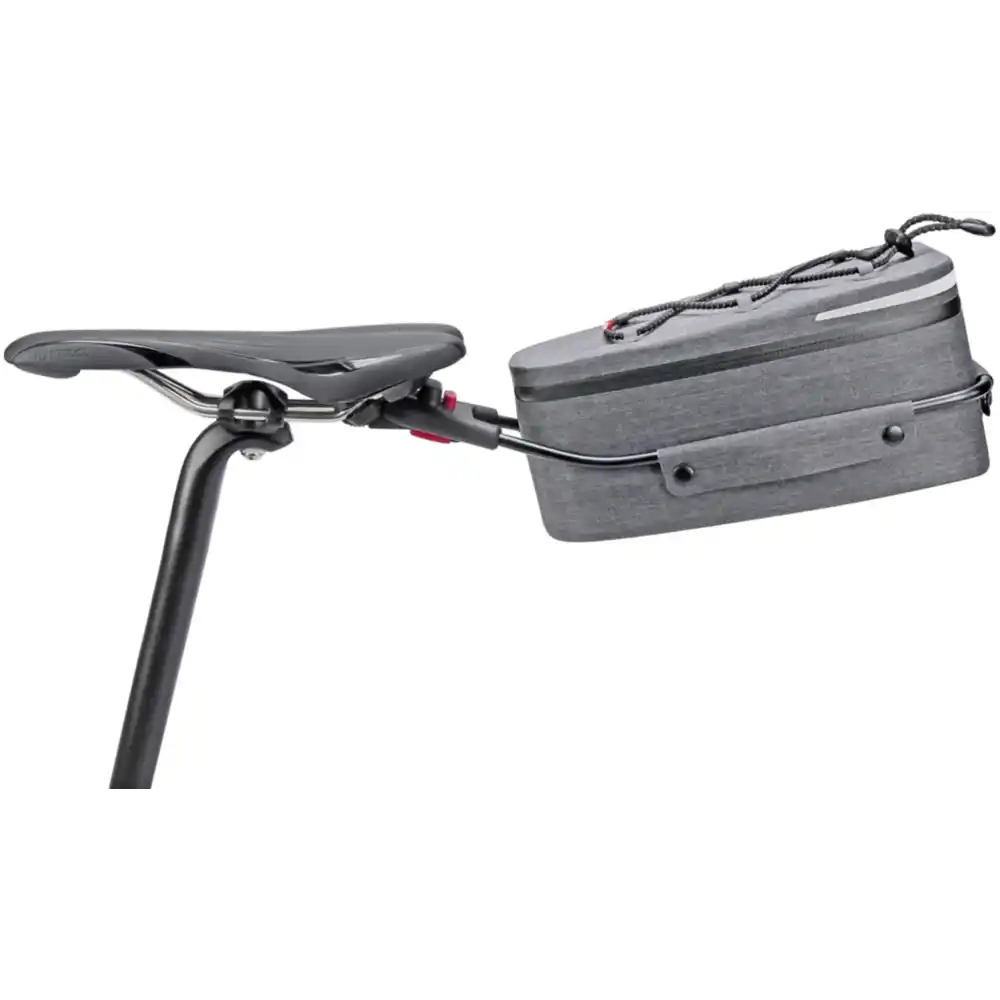 KLICKfix Contour Waterproof SA Inkl. Contour Sattel Adapter grau Satteltasche