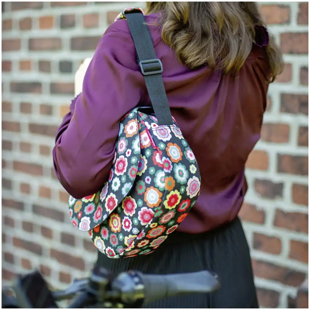 KLICKfix Reisenthel Funbag happy flowers Lenkertasche