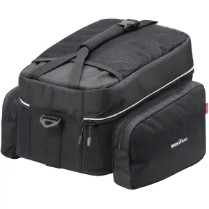 KLICKfix Rackpack Touring Gepäckträgertasche mit KLICKfix UniKlip Adapter schwarz