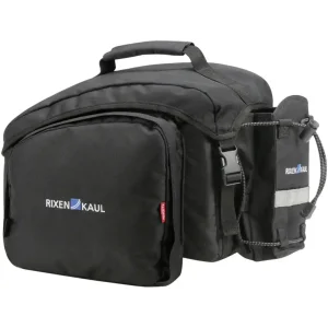 KLICKfix Rackpack 1 Plus Gepäckträgertasche mit KLICKfix Rackpack Kupplung schwarz