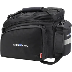 KLICKfix Gepäckträgertasche Rackpack 2 Plus mit KLICKfix UniKlip 2 Adapter schwarz