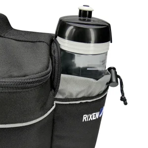 KLICKfix Rackpack Light Gepäckträgertasche mit KLICKfix UniKlip 2 Adapter schwarz