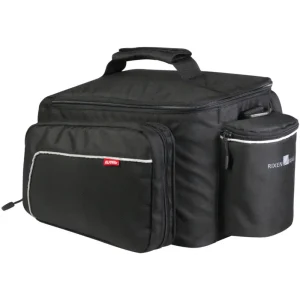 KLICKfix Gepäckträgertasche Rackpack Sport mit KLICKfix Bodenkupplung für Racktime Gepäckträger schwarz