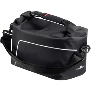 KLICKfix Rackpack Waterproof Gepäckträgertasche mit KLICKfix Bodenkupplung für Racktime Gepäckträger schwarz