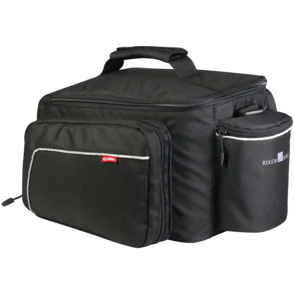 KLICKfix Rackpack Sport Gepäckträgertasche mit KLICKfix UniKlip 2 Adapter schwarz