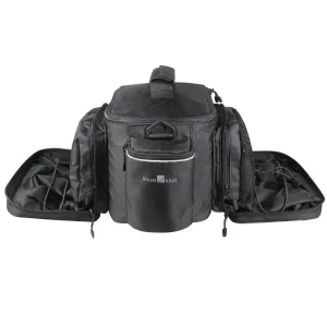 KLICKfix Rackpack Sport Plus mit KLICKfix UniKlip 2 Adapter schwarz Gepäckträgertasche