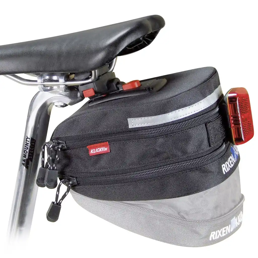 KLICKfix Micro 200 Expandable schwarz Satteltasche