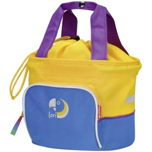 KLICKfix Lori Shopper Lenkertasche blau / gelb
