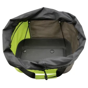 KLICKfix Shopper Alingo GT  grün /  braun Gepäckträgertasche