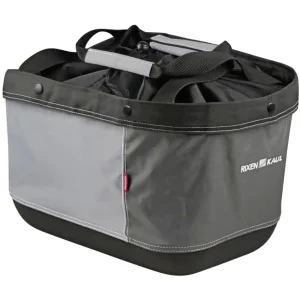 KLICKfix Shopper Alingo GT  grau /  schwarz Gepäckträgertasche