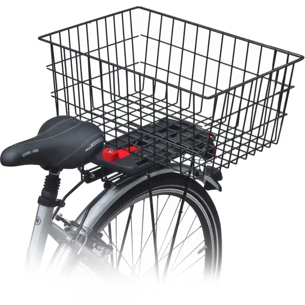 KLICKfix GTA Maxi Korb schwarz Gepäckträgerkorb