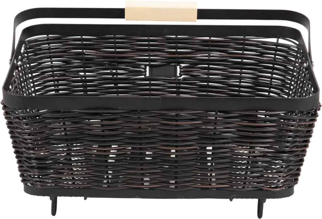 UNIX Beato Universal System Korb schwarz/braun Gepäckträgerkorb