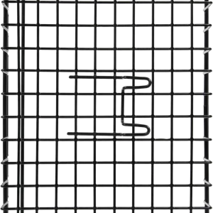 UNIX Cosetto Hinterradkorb  schwarz