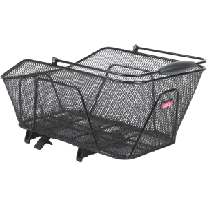 UNIX Hinterradkorb Rosetto mit KLICKfix Topklip Adapter schwarz