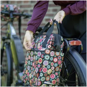 KLICKfix Reisenthel Satteltasche Roomy GT  happy flowers