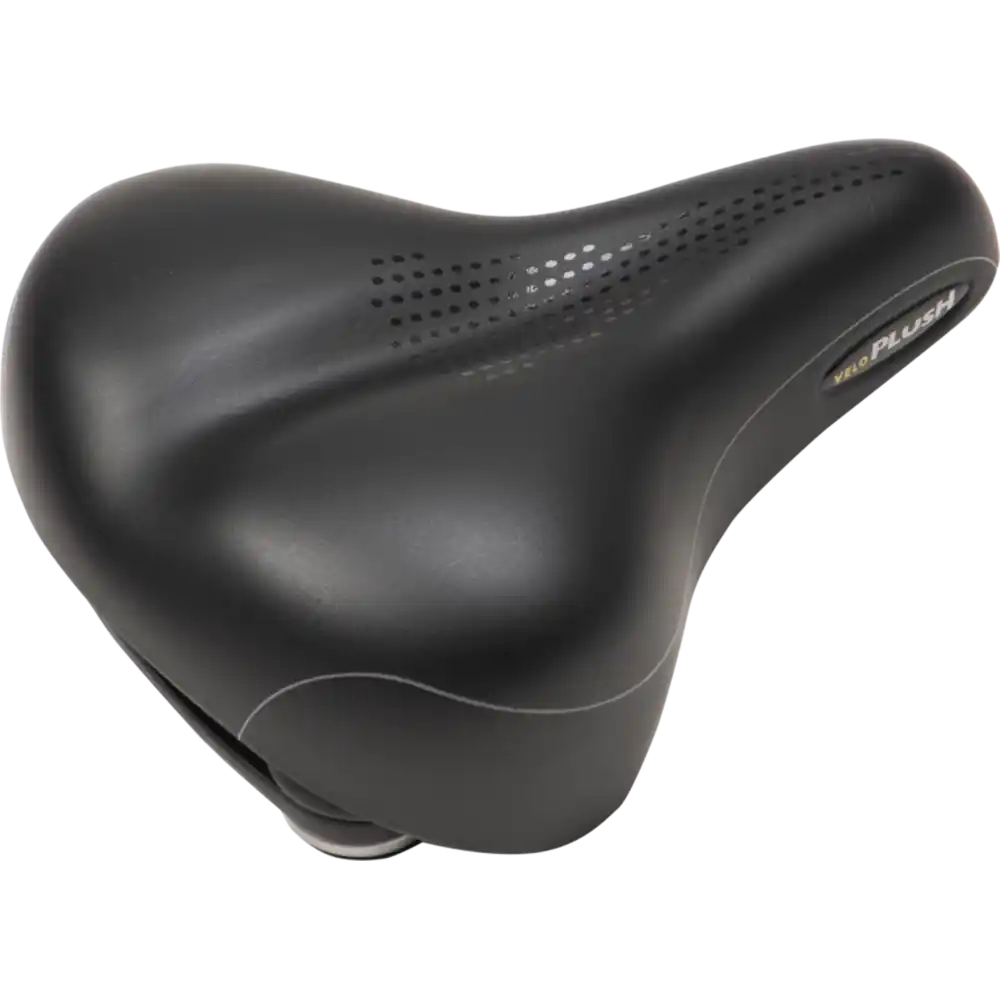 Velo Base Komfortsattel Damen schwarz / grau/weiss