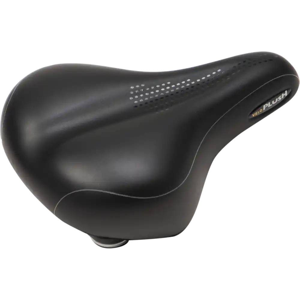 Velo Base Komfortsattel Herren schwarz / grau/weiss