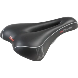 Velo Softgel Sportsattel Herren  schwarz / grau/weiss
