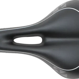 Velo Softgel Trekkingsattel Herren  schwarz / grau/weiss