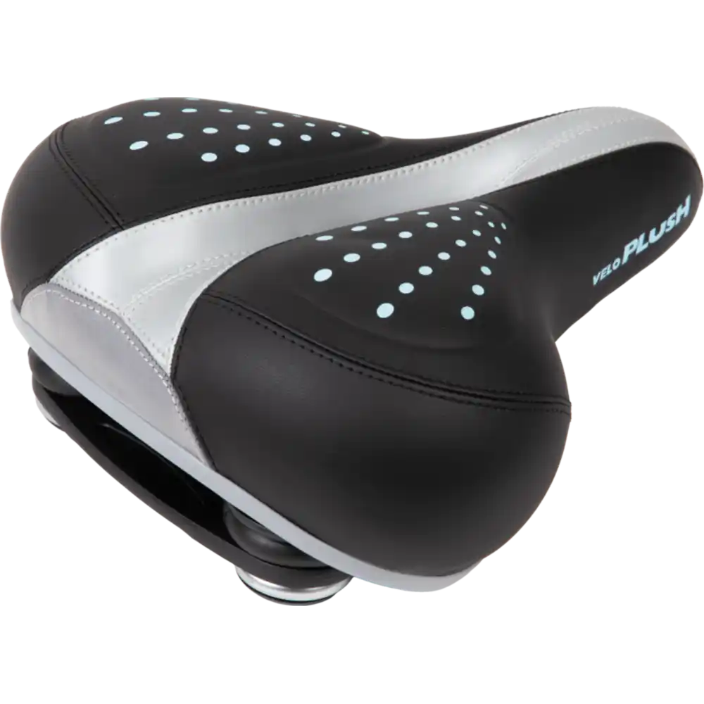 Velo Gel Zone Komfortsattel Damen schwarz / grau/blau