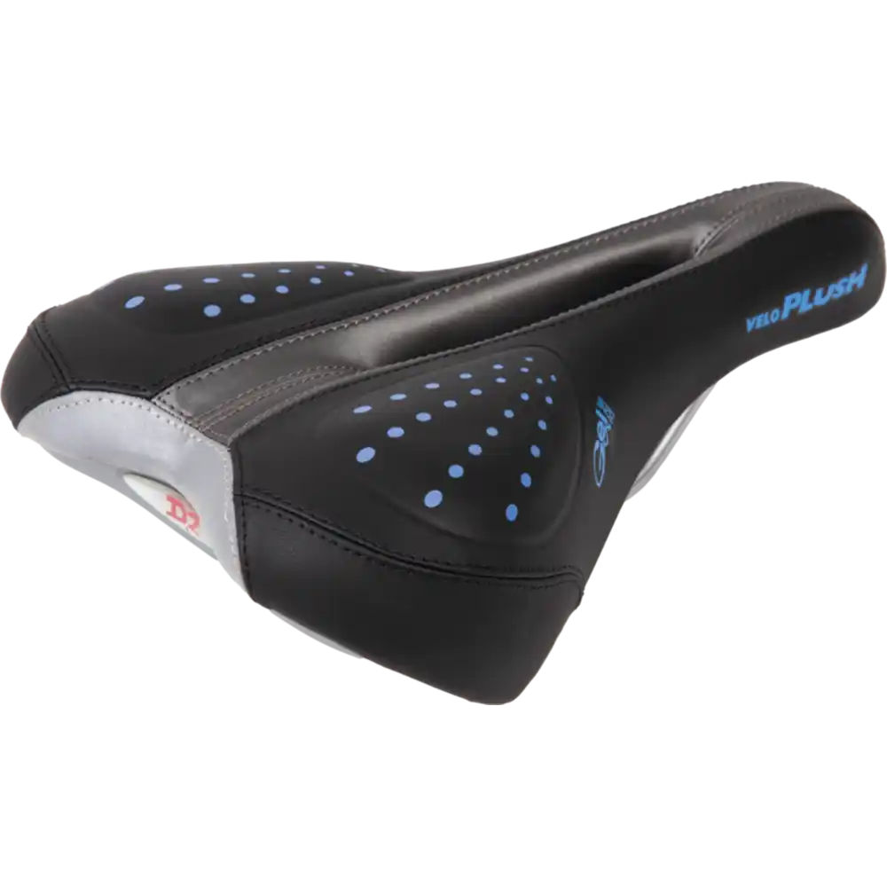 Velo Gel Zone Sportsattel Herren schwarz / grau/blau