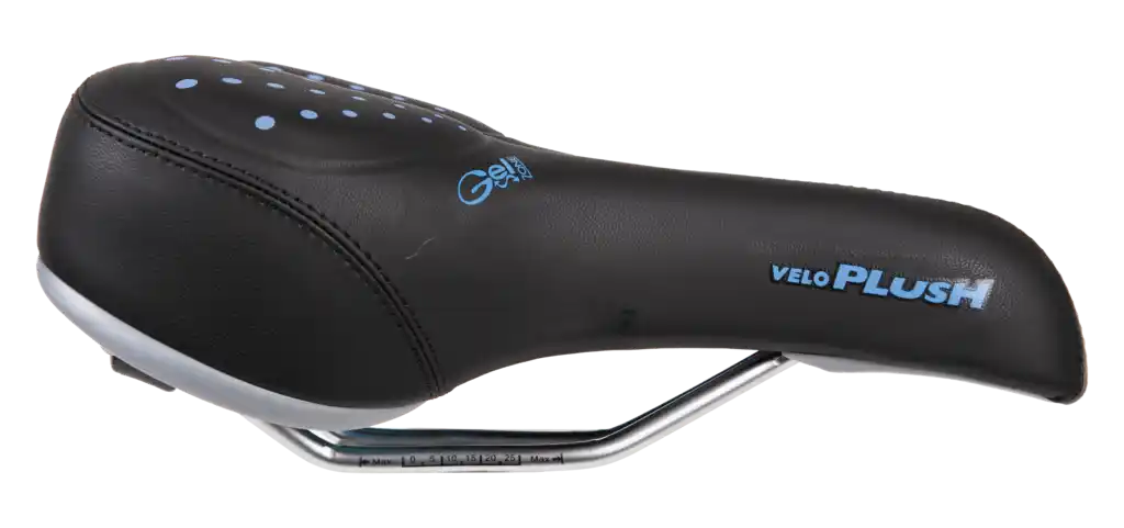 Velo Gel Zone Trekkingsattel Herren schwarz / grau/blau