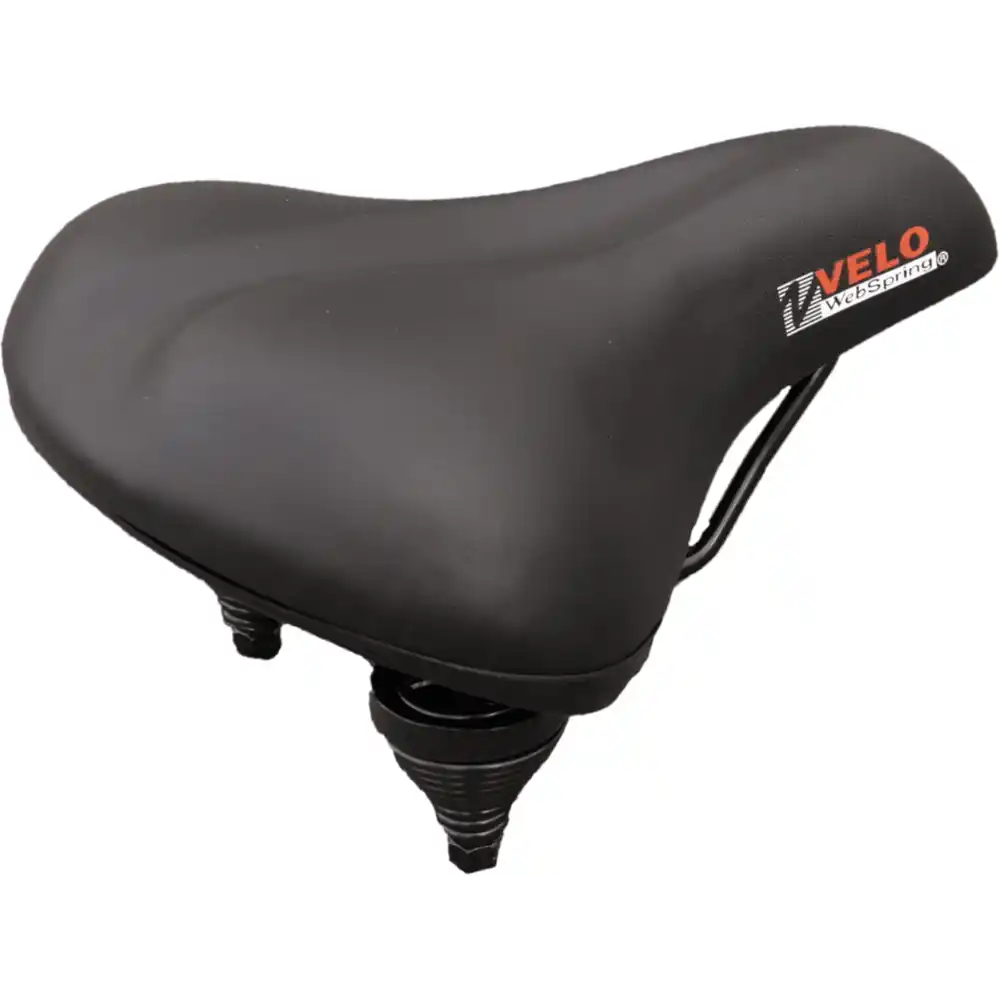 Velo Webspring Komfortsattel schwarz