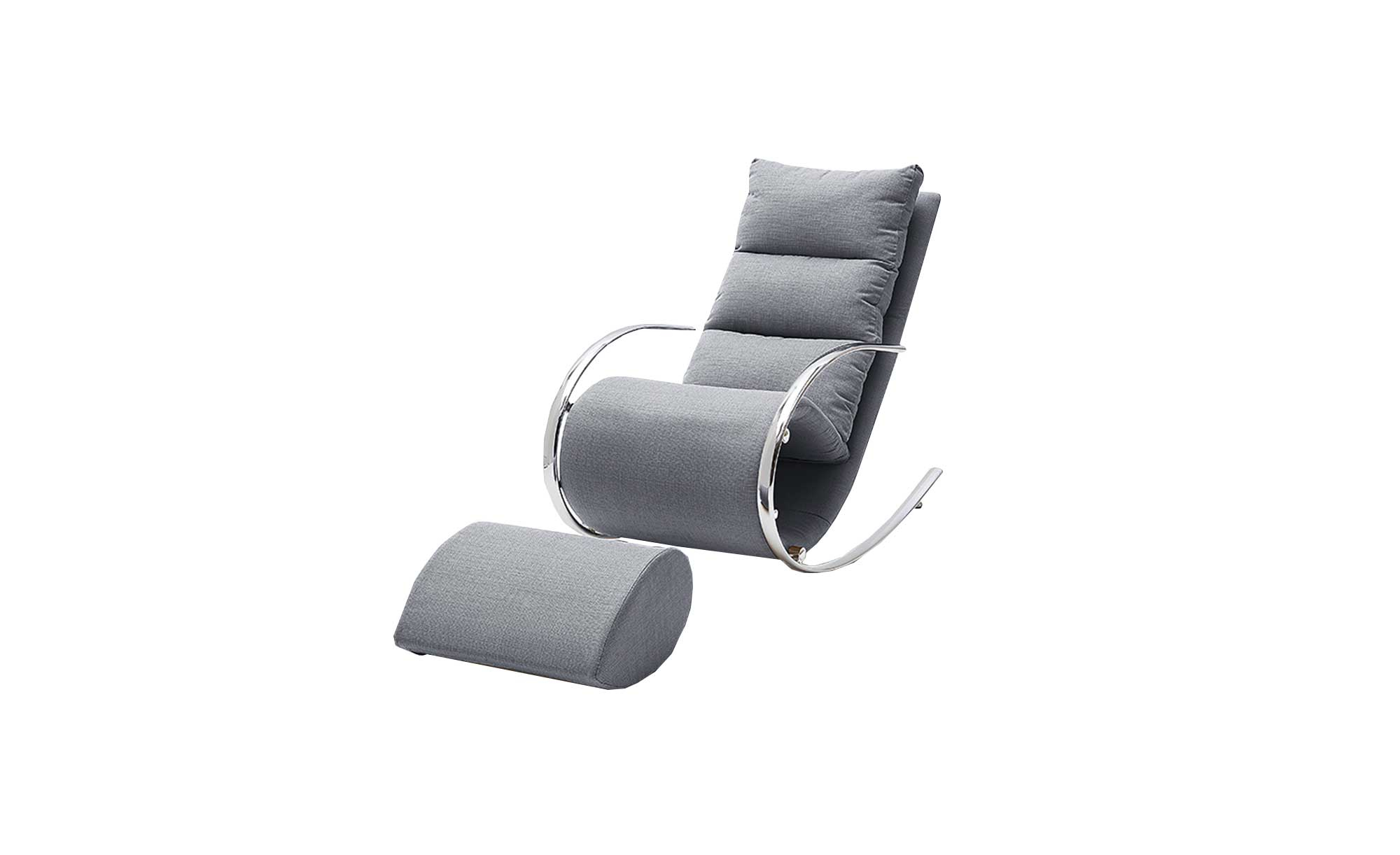 Schaukelsessel mit Hocker Yelda