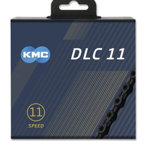 KMC Fahrrad Kette DLC11 11-fach schwarz 118 Glieder, 1/2" x 11/128"