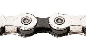 KMC Fahrrad Kette X12 12-fach silber/schwarz 126 Glieder, 1/2" x 11/128"