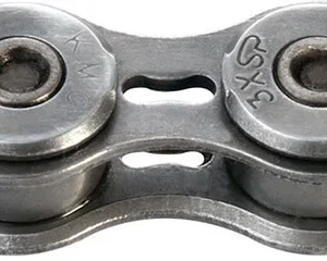KMC E-Bike Kette e101 EPT WAXED Nabenschaltung silber 112 Glieder, 1/2" x 1/8"
