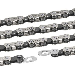Connex Fahrrad Kette 804 6/7/8-fach schwarz/silber 114 Glieder, 1/2" x 3/32