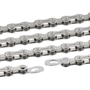 Connex Fahrrad Kette 908 9-fach silber 114 Glieder, 1/2" x 11/128"