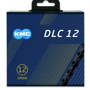 KMC Fahrrad Kette DLC12 12-fach schwarz 126 Glieder, 1/2" x 11/128"